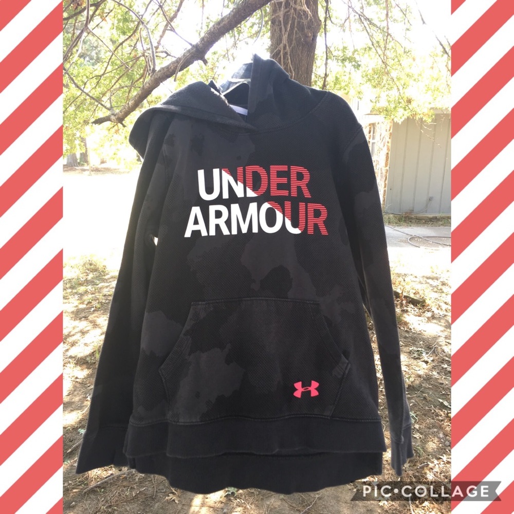 Under Armour girls youth  XL hooded sweatshirt